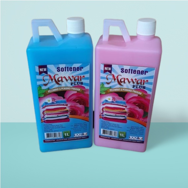 Mawar Softener Pewangi Pelembut Pakaian Laundry 1 Liter