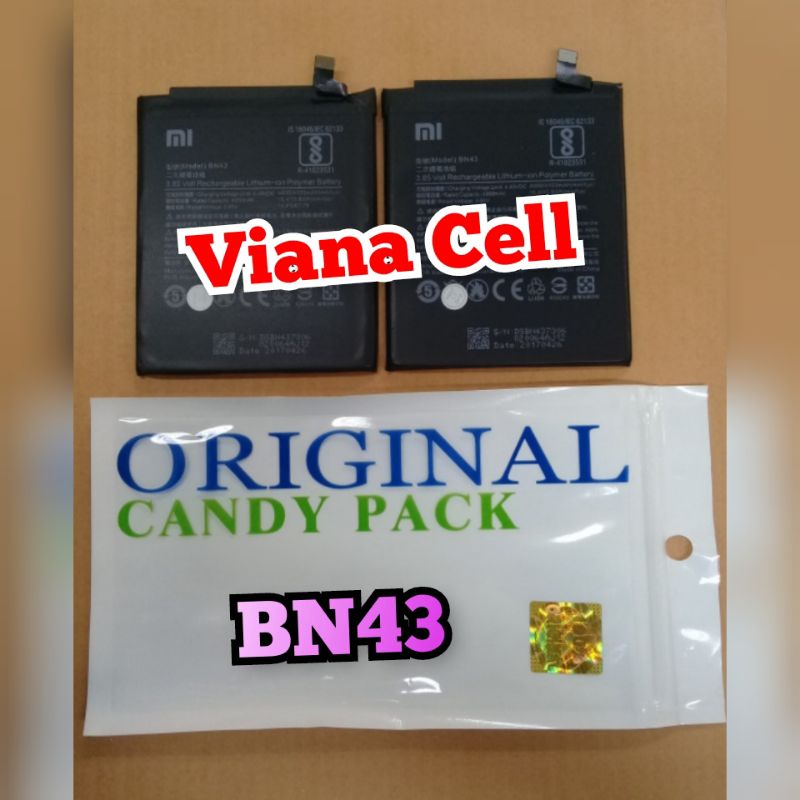 BATERAI XIAOMI REDMI NOTE 4X BN43 BN-43 BATREI BATTERY ORIGINAL