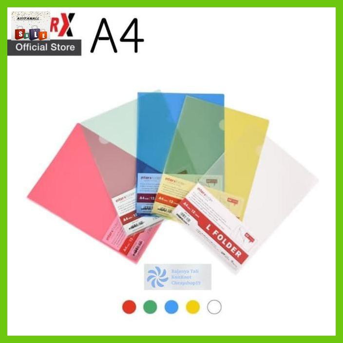 Jual DOCUMENTO- MAP L CLEAR SLEEVE A4 PUTIH BENING FILE FOLDER PLASTIK ...