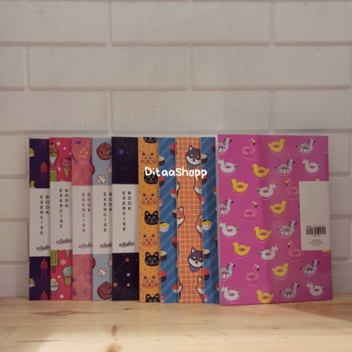 

Buku Tulis Boxy/B5 Estudee Fancy Pattern Isi 10 Seri 2020 036