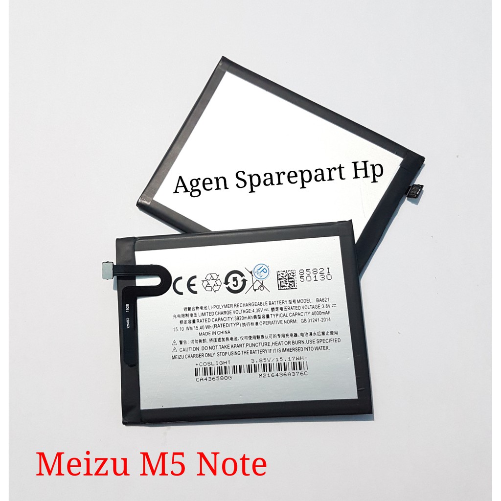 BATERAI BATRE BATTERY MEIZU M5 NOTE BA621 ORI