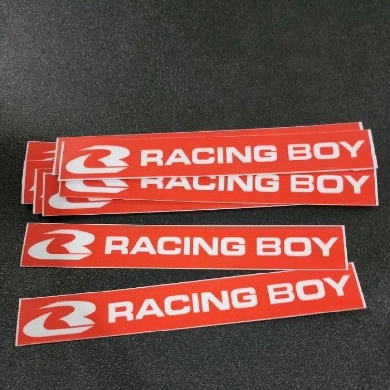 stiker racing boy