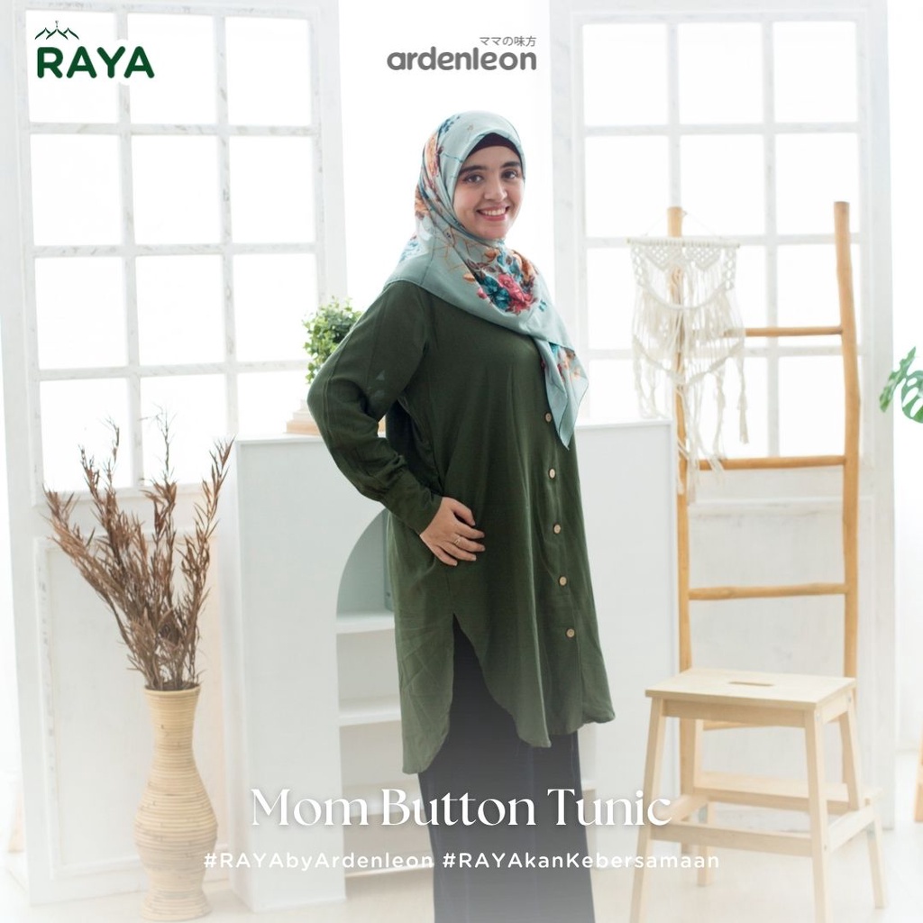 ARDENLEON | ARDEN MOM BUTTON TUNIC RAYA COLLECTION