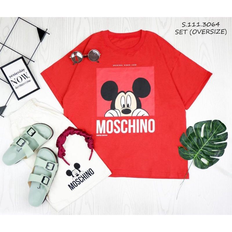 BAJU TIDUR WANITA DEWASA MICKEY