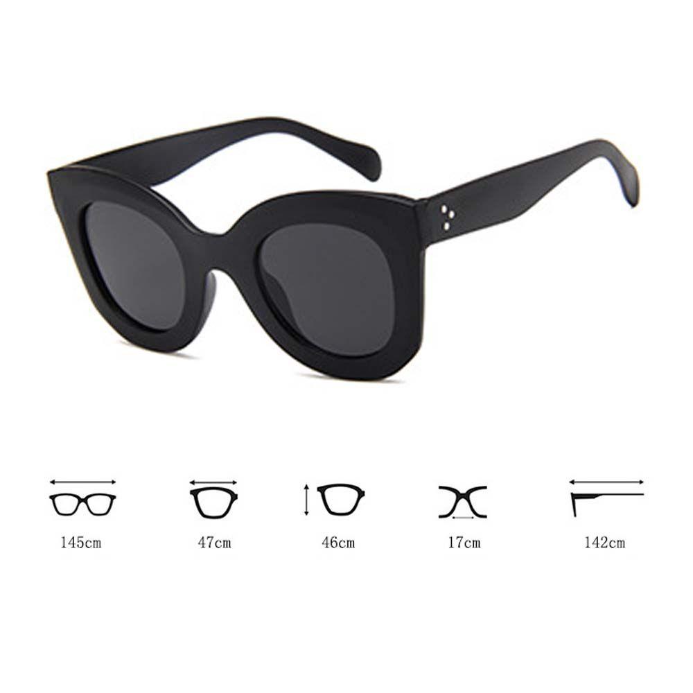 Mxbeauty Kacamata Hitam Wanita Motif Leopard Hitam Anti-UV Anti-Reflective Pelindung Mata Musim Panas Eyewear Sun Glasses