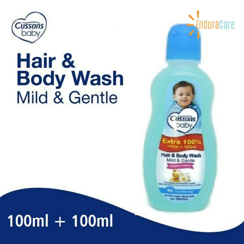 CUSSONS BABY Hair & Body Wash 2in1 Mild & Gentle 100ml
