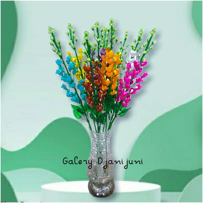 Bunga Akrilik SNAP DRAGON || Bunga Akrilik Bahan mutiara