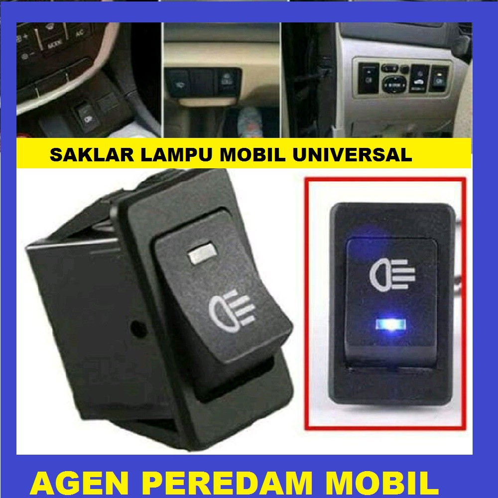 SAKLAR LAMPU MOBIL 12 V