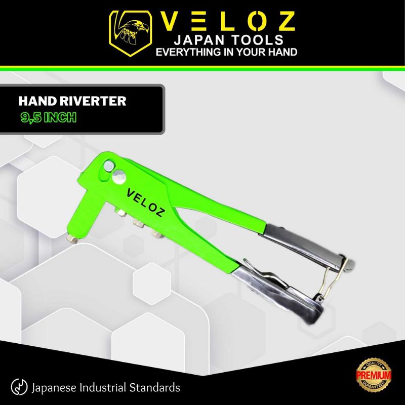 Tang rivet 9.5inch Veloz heavy duty