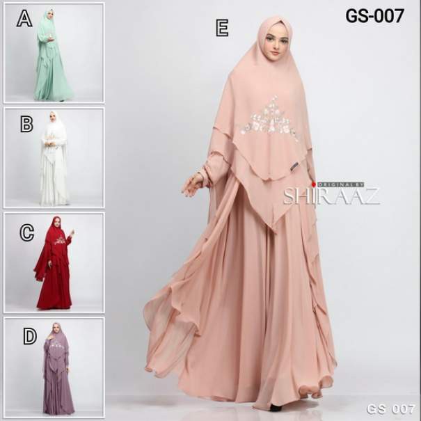 Gamis GS-007  Original by SHIRAAZ