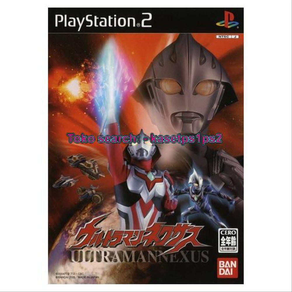 Ultraman Nexus Kaset  PS2  Game PS2  CD PS2  Shopee 