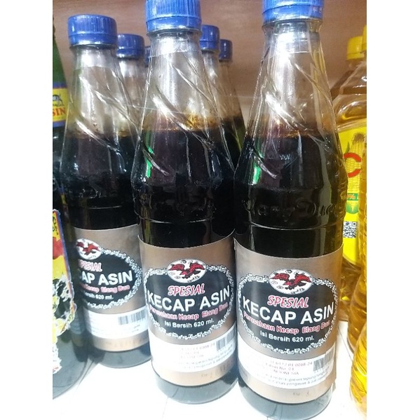 

KECAP ASIN SPESIAL ELANG DUA SINGKAWANH 620ml , SOY SAUCE , KECAP ASIN KALIMANTAN