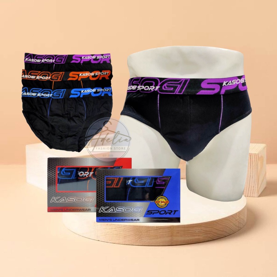 ✅Celana Dalam Pria Kasogi Sport / CELANA dalam Pria KASOGI tipe SPORT / CD Celana Dalam Pria Kasogi 