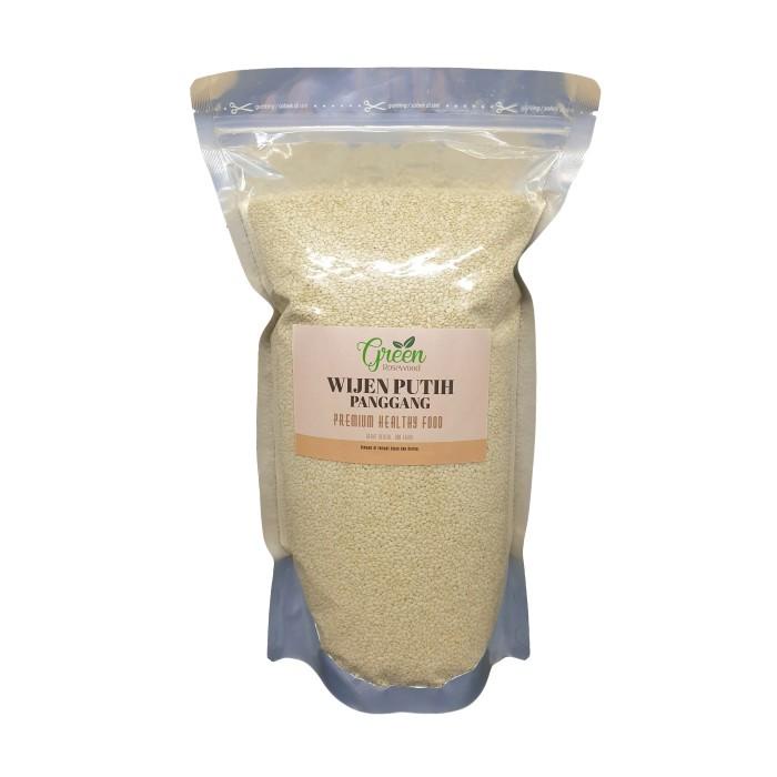

Wijen Putih Panggang 900 Gr Premium White Sesame Seed Roasted Sangrai