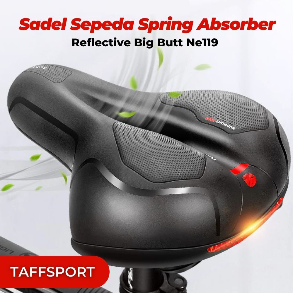 SH8-2 Sadel Sepeda Empuk - Jok Sepeda Super Empuk Anti Slip Sporty Shock Absorber SADEL EMPUK