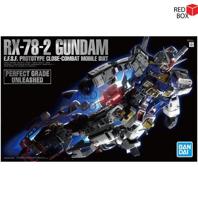 Pg Unleashed Rx-78-2 Gundam Bandai Original Gunpla Perfect Grade 1/60