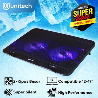Notebook Cooler Coolingpad Kipas Pendingin Laptop Notebook Unitech N66