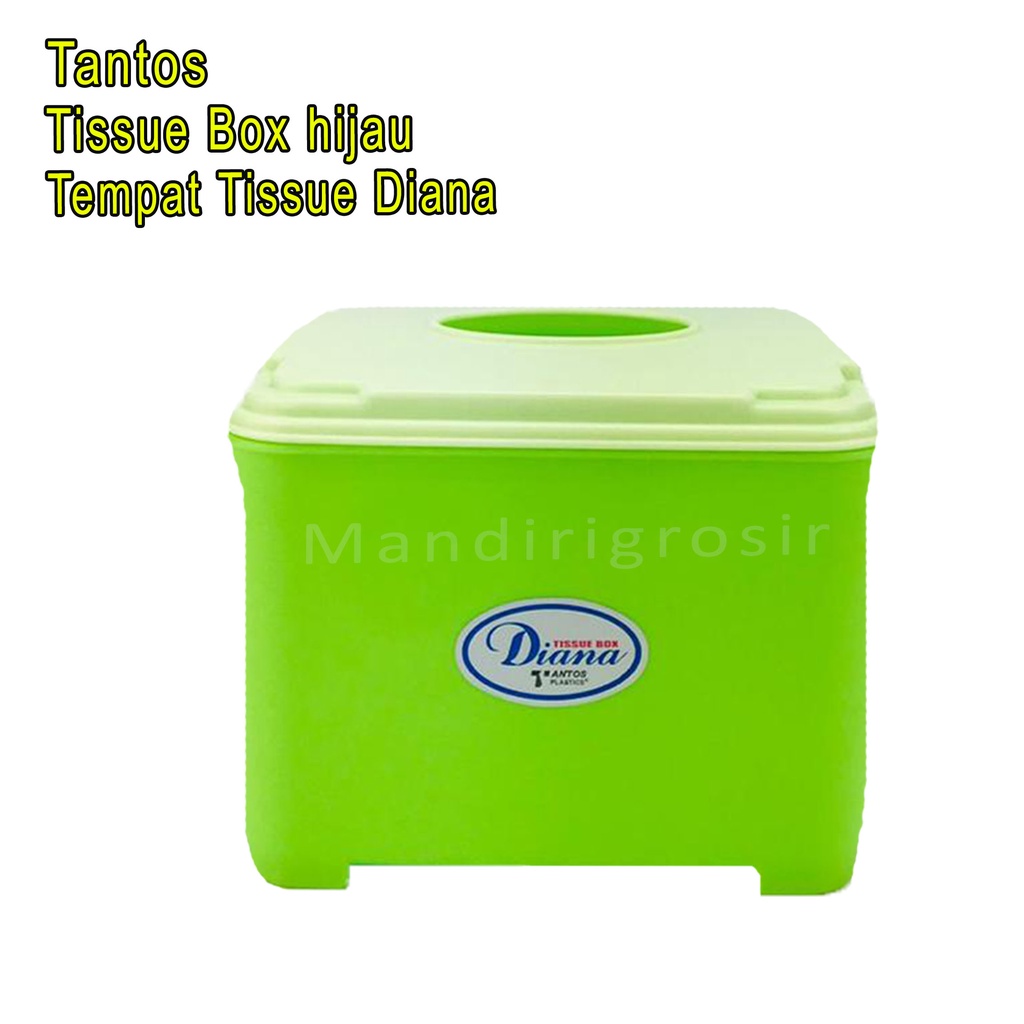 Tempat Tissue Diana *Tantos * Tissue Box * Hijau 6213