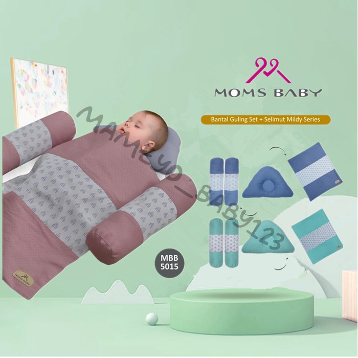 Bantal Guling Set Selimut Mom's Baby Mildy Series MBB5015