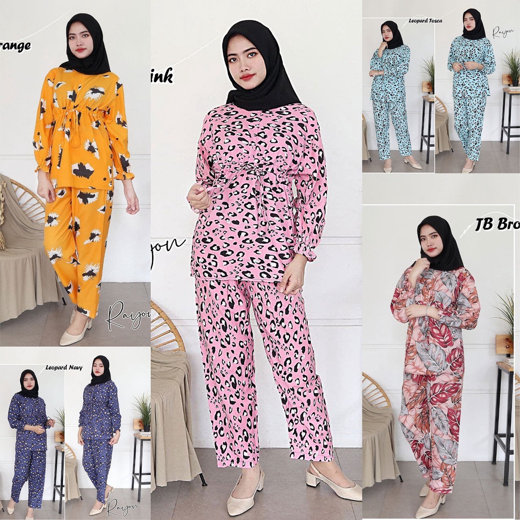 IZANY One Set Ceruty / Daily Set L Kerut RAYON DISCHART