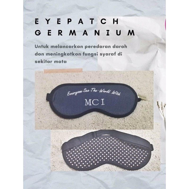 EYEPATCH MCI ASLI GERMANIUM