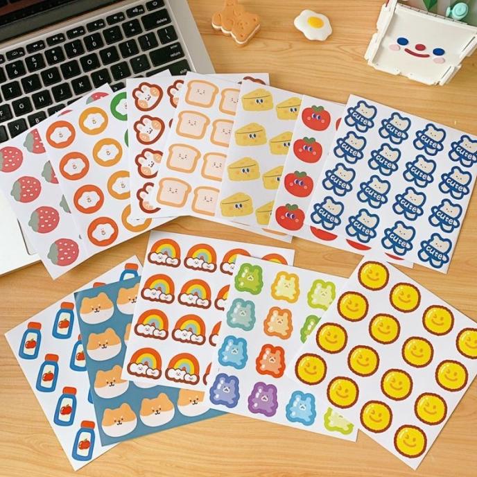 

cute sticker decorative diy diary sticker