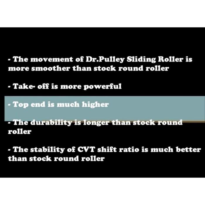 ROLLER DR PULLEY HONDA ALL NEW PCX 160