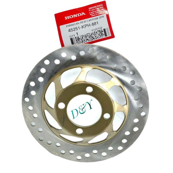 Piringan Cakram Depan  Kharisma, Supra X 125 Original Ahm