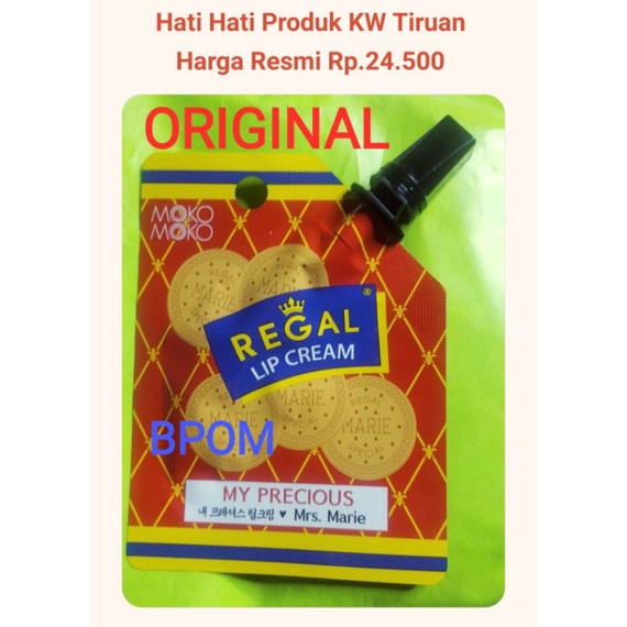 Lipstik rasa biskuit Marie Regal MokoMoko ADA BONUS BISA COD