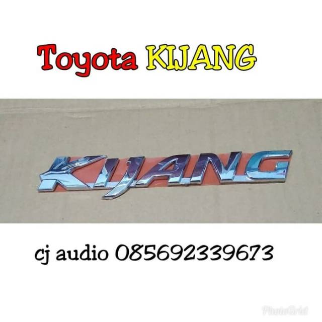 Emblem tulisan kijang