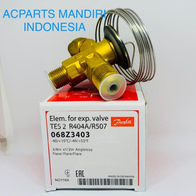 DANFOSS TES 2 refrigerant expansion valve R.404