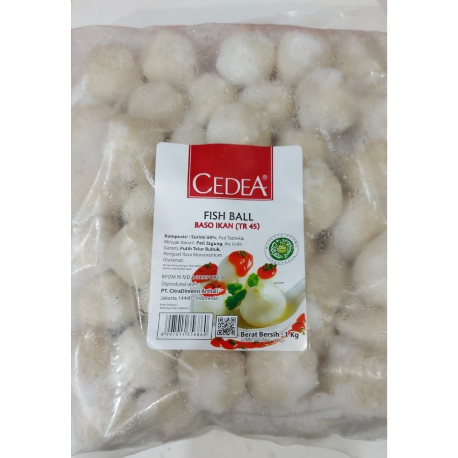 Fish Ball Bakso Ikan Cedea / 1 pack