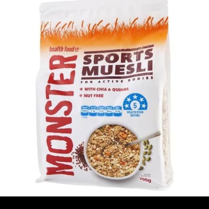 

Monster muesli Sport 700 gr.