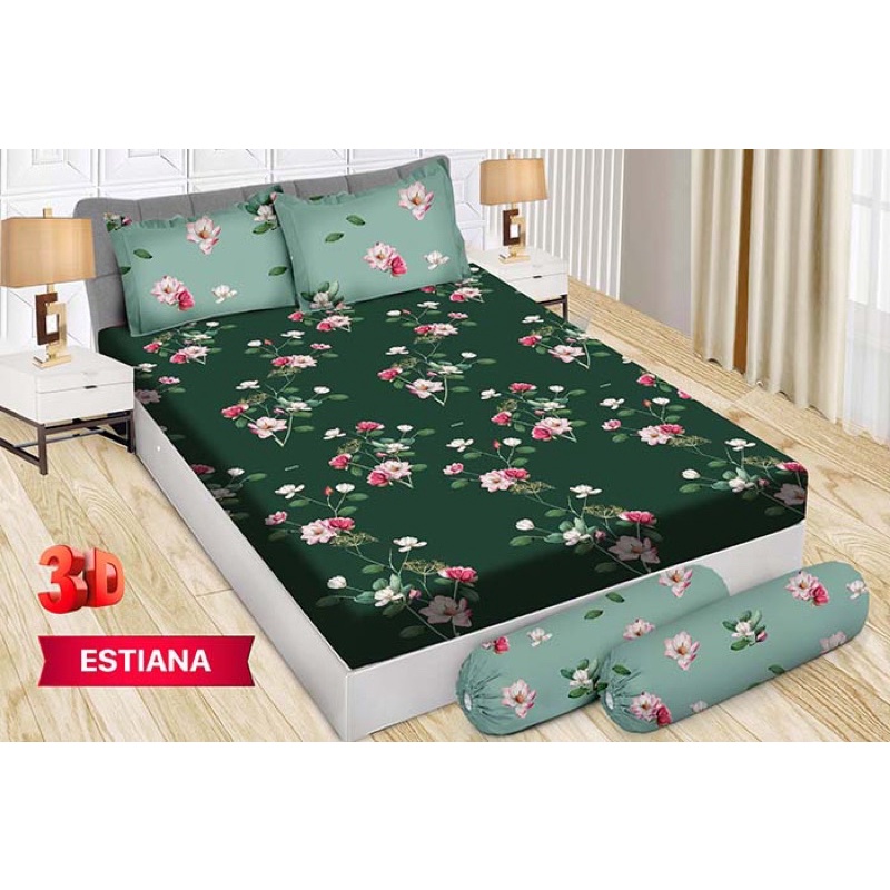 (BISA COD) SPREI BONITA NO 2 UK 160*200 CM DIJAMIN TIDAK LUNTUR