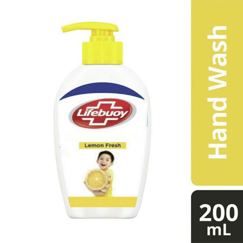 Lifebuoy hand wash lemon fresh botol pum 200 ml
