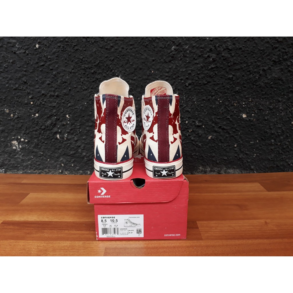 TERLARIS CONVERSE 70S HI UNION JACK BNIB 100% SEPATU KASUAL