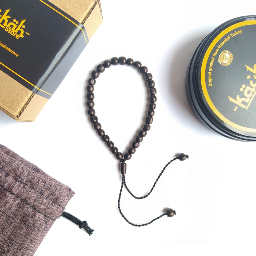 Gelang Kaukah Kokka tasbih merica hitam untuk kesehatan Original