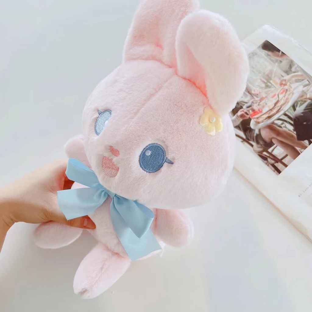 Boneka Bunny Pita Lucu  Anti Allergy Doll Boneka Bayi Super Soft Bahan Plush