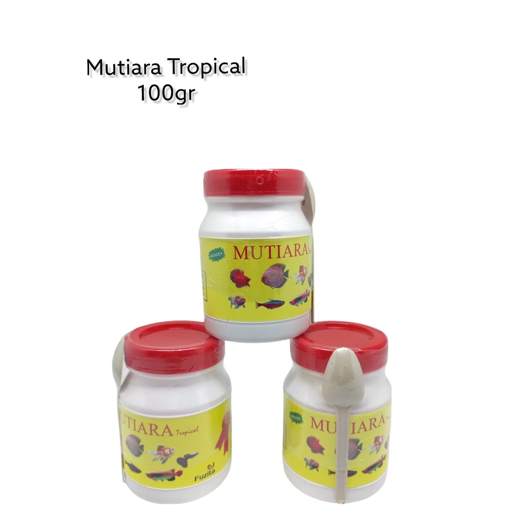 GOODFISH Mutiara Tropical super 100gr Makanan Ikan cupang guppy molly