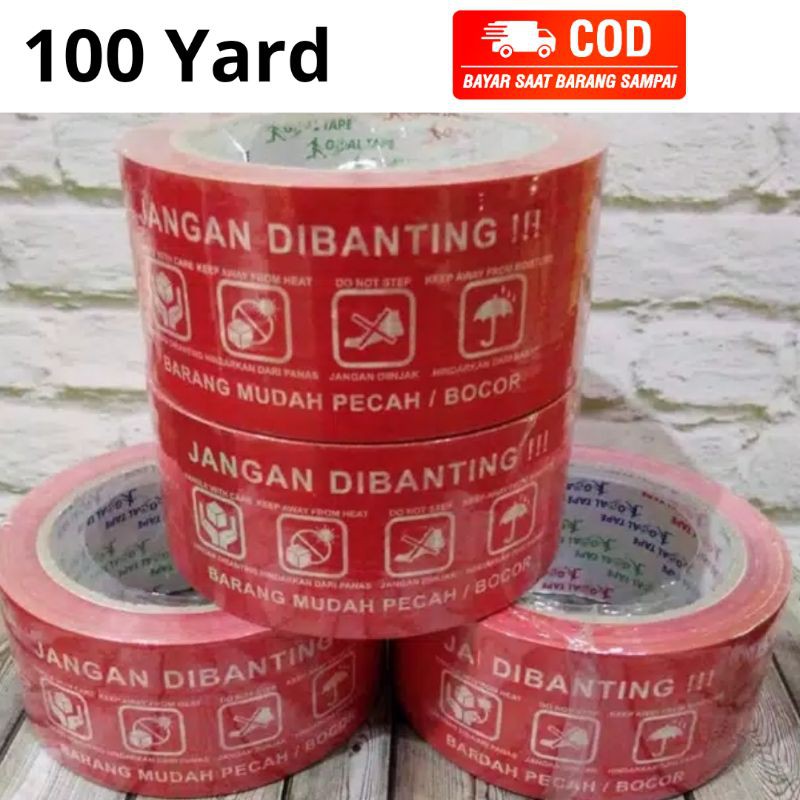 

LAKBAN GOAL TAPE JANGAN DIBANTING 100 YARD