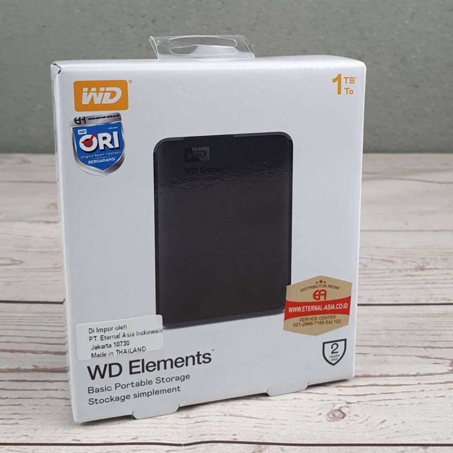 WD Elements 1TB USB 3.0 Portable Hard Drive / HDD External / Harddisk