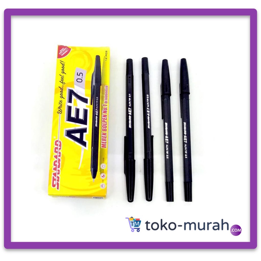 

Pulpen / Ballpoint Standard AE7 ( 1 lusin / 12 pcs )