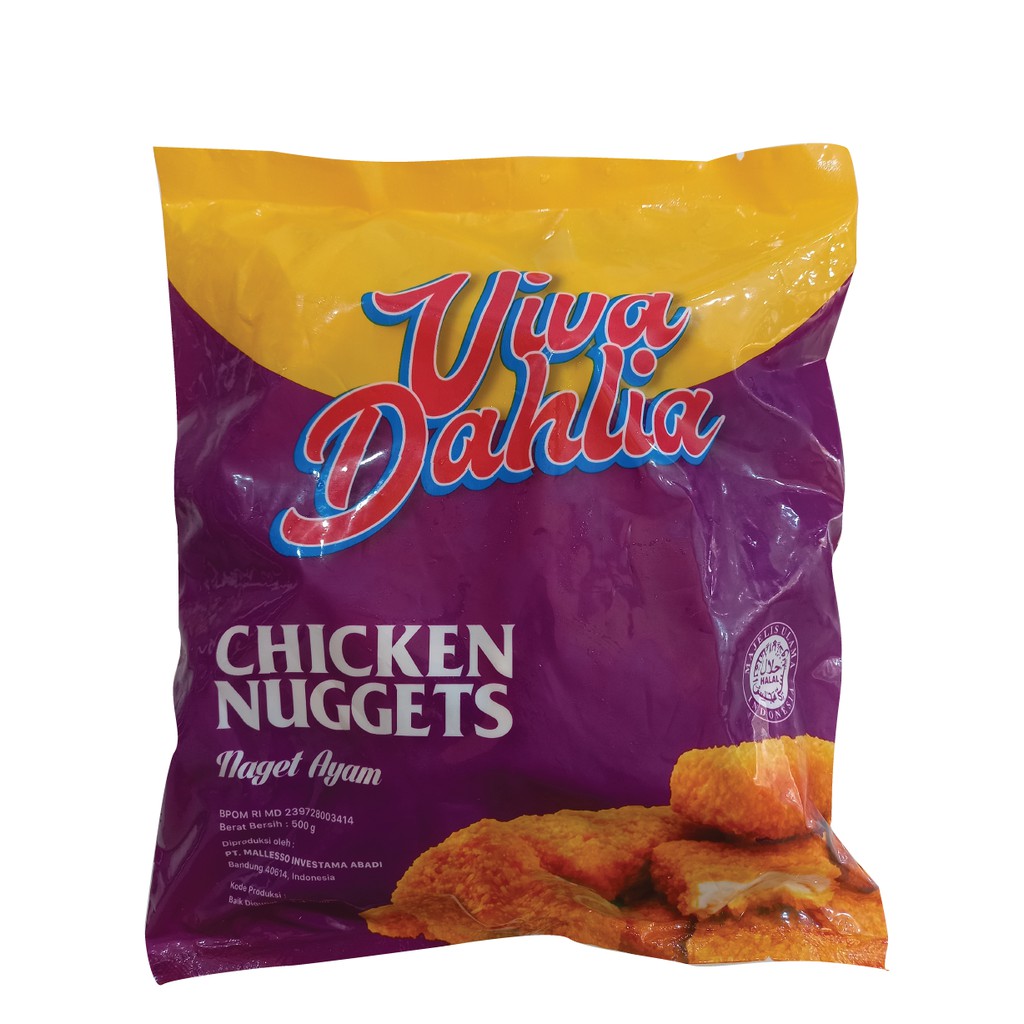 

VIVA DAHLIA CHICKEN NUGGET 500GR