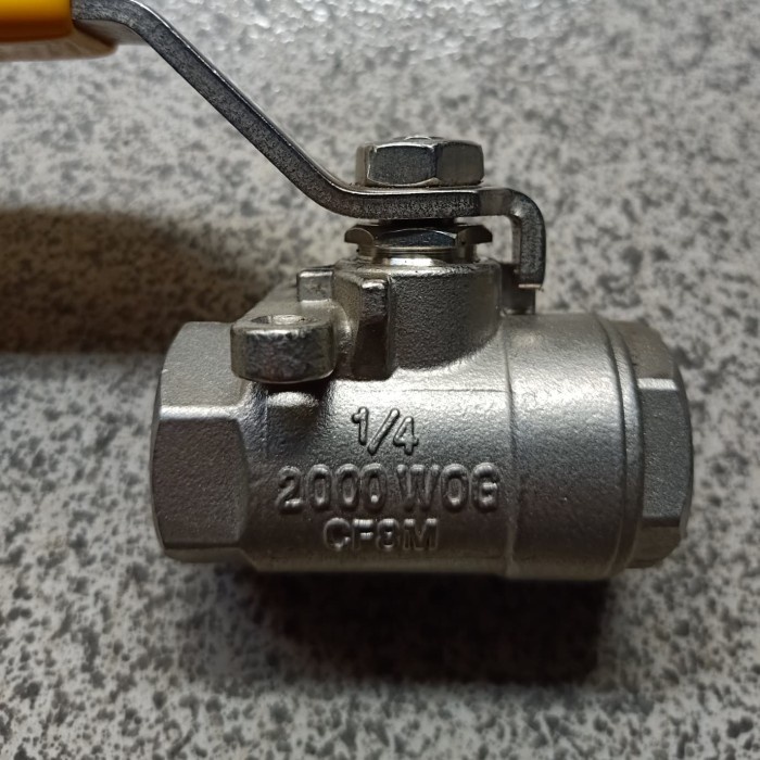 Ball Valve Fullport SS316 2000psi 1/4" NPT PARKER