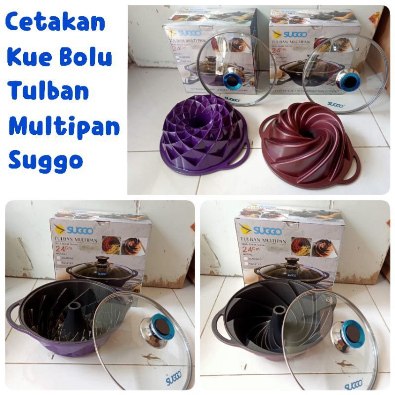 CETAKAN KUE BOLU TULBAN MULTIPAN