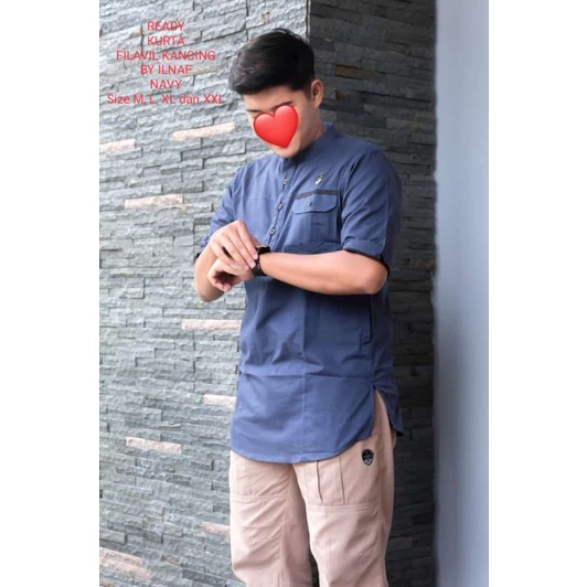KURTA FILAVIL Kancing by Ilnaaf