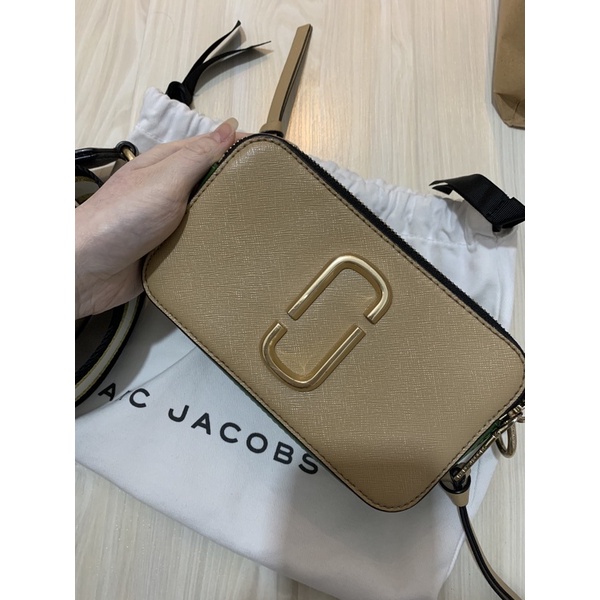 [booked] preloved marc jacobs snapshot beige ori