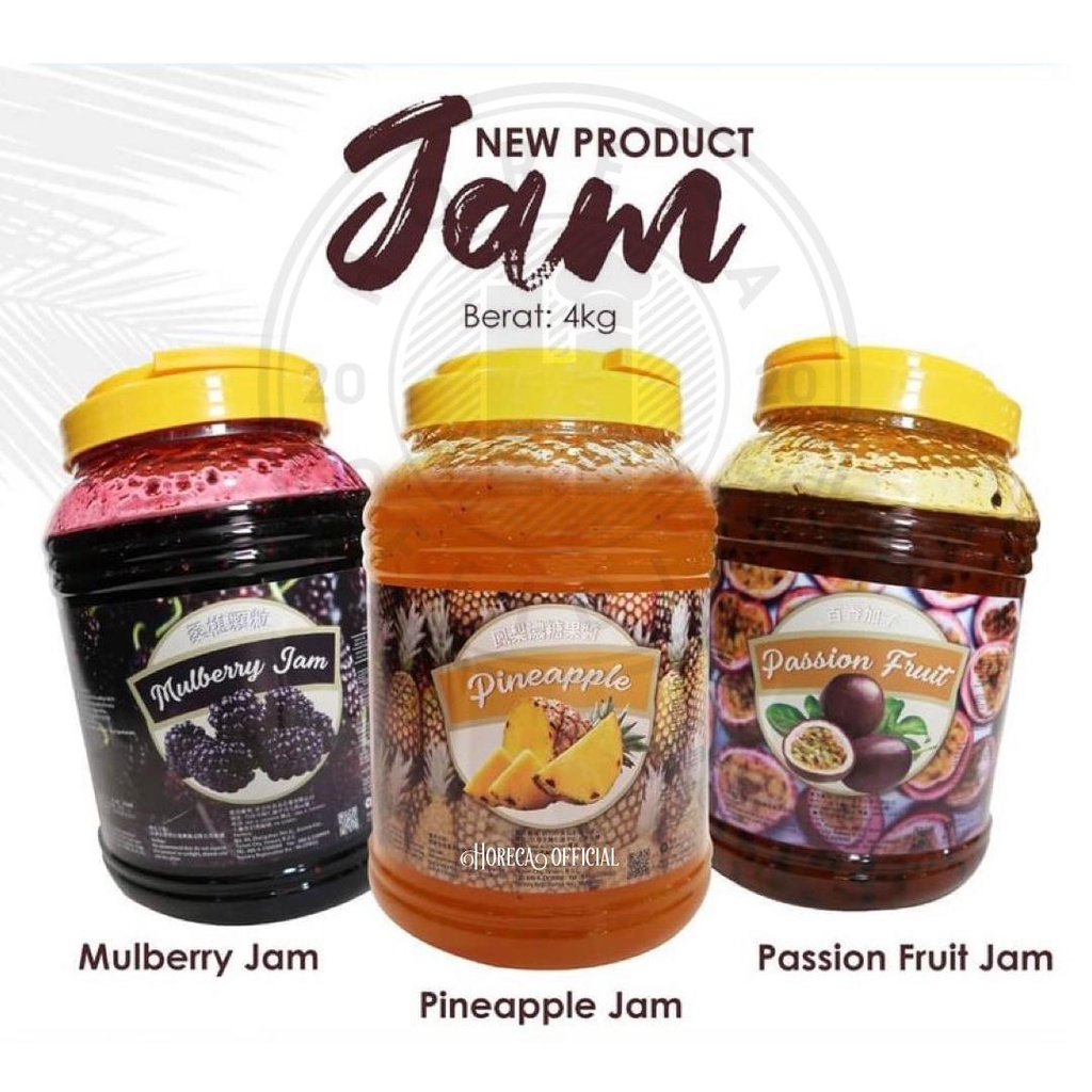 

COME FOOD JAM ALL VARIANT 4000 GR / SELAI COME FOOD ANEKA RASA 4 KG