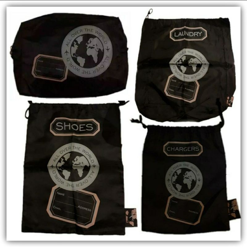 ALL OVER THE WORLD ORGANIZER BAG