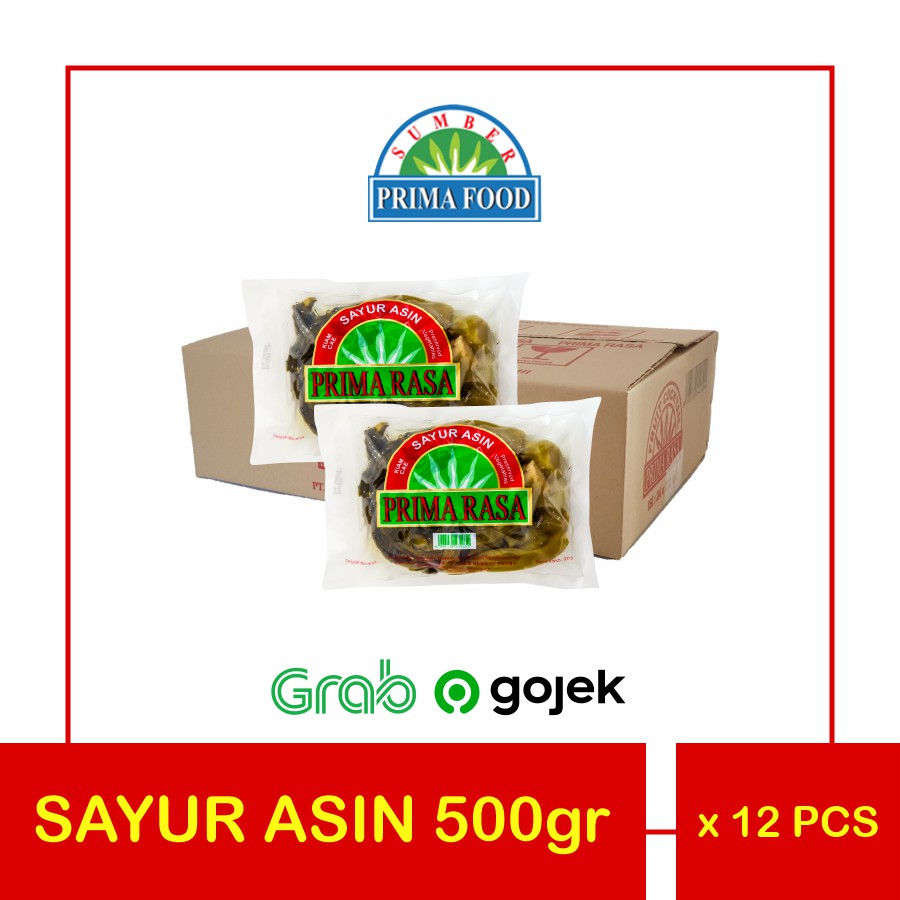 

Sayur Asin 500 gr - 12pcs (1 karton)